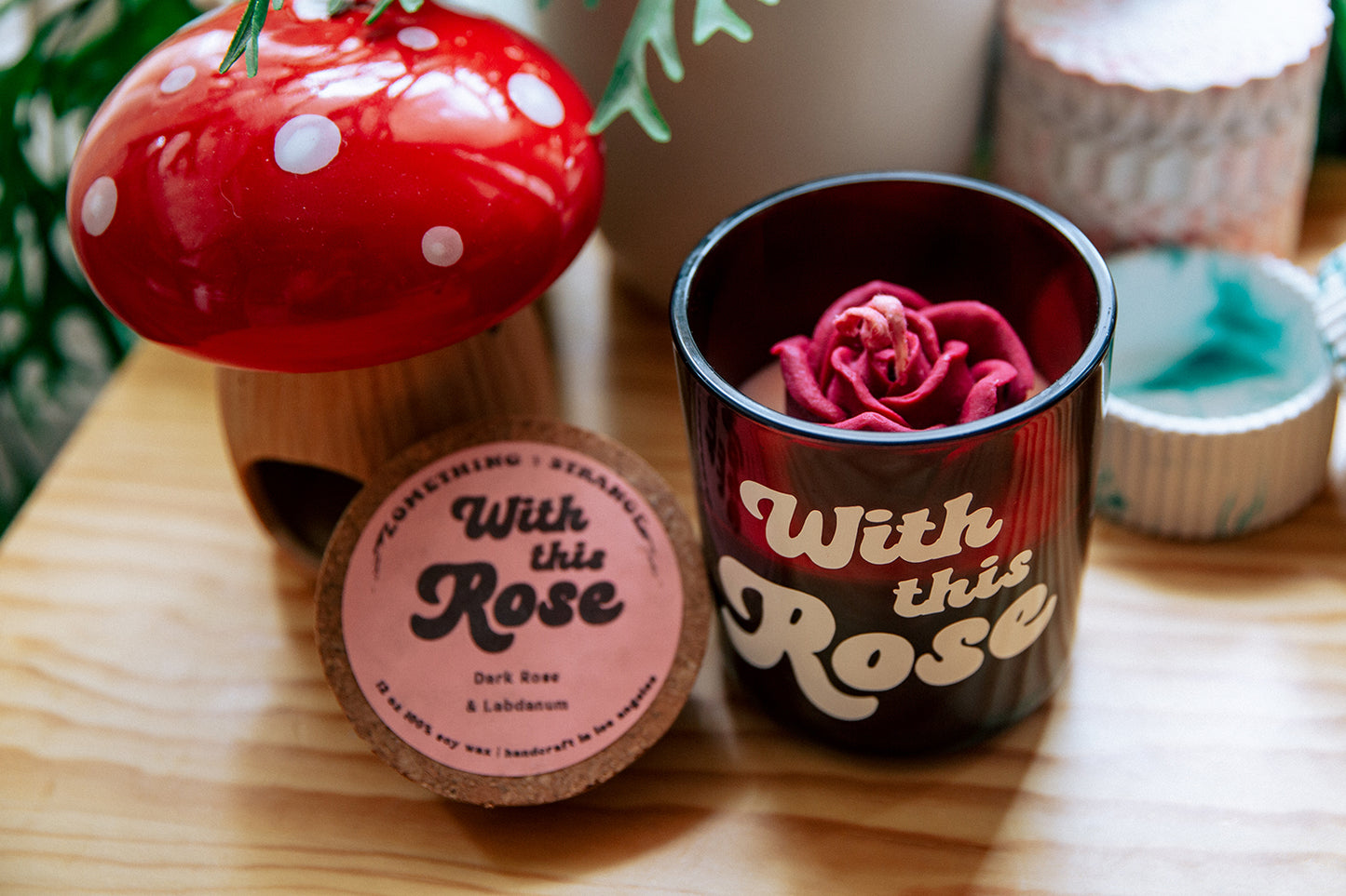 With this Rose Candle