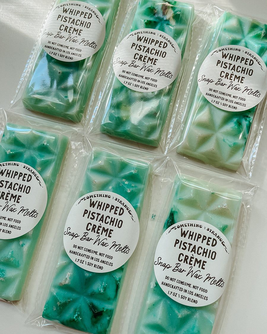 Whipped Pistachio Creme Snap Bar