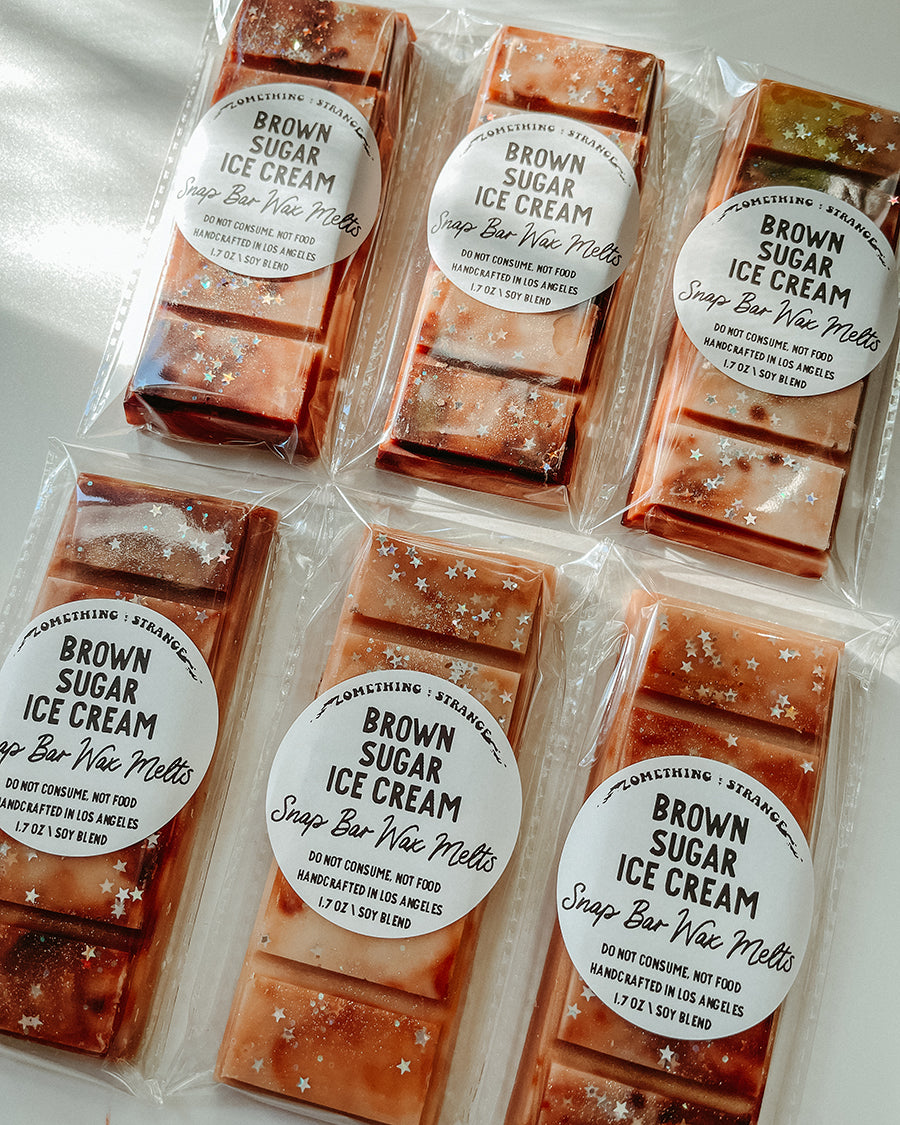 Brown Sugar Ice Cream Snap Bar Wax Melt
