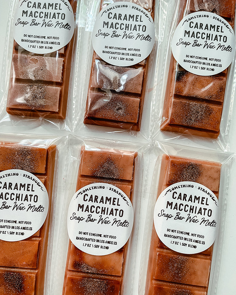 Caramel Macchiato Snap Bar Wax Melt