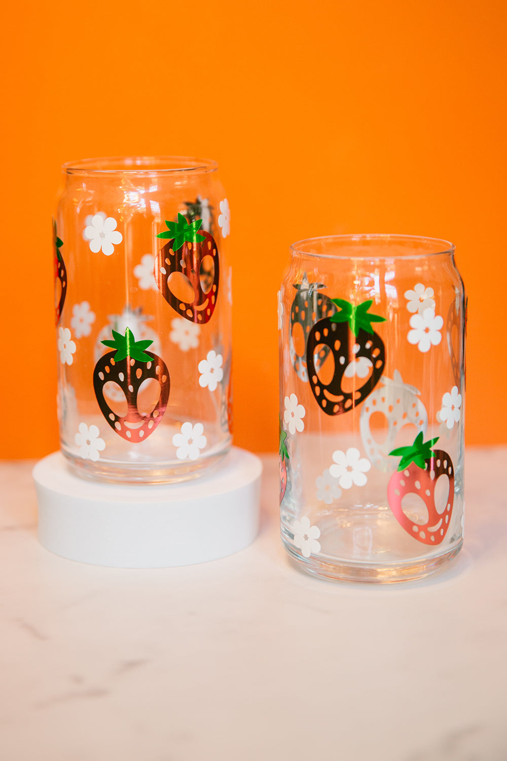 Space Berries • 16 OZ GLASS CUP