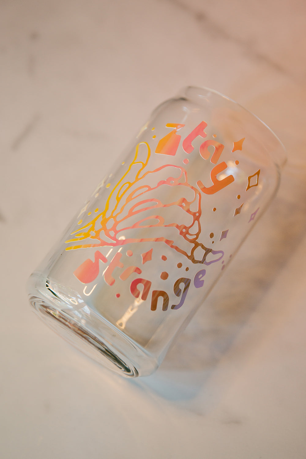 Ztay Strange • 16 OZ GLASS CUP