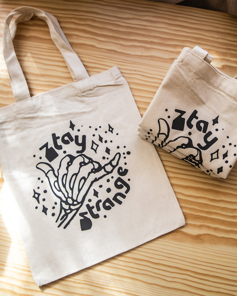ZTAY STRANGE • CANVAS TOTE