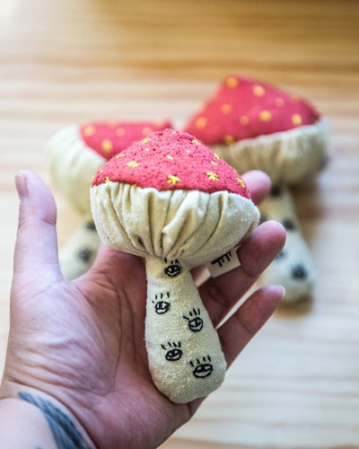 MUSHROOM LAVENDER SACHETS