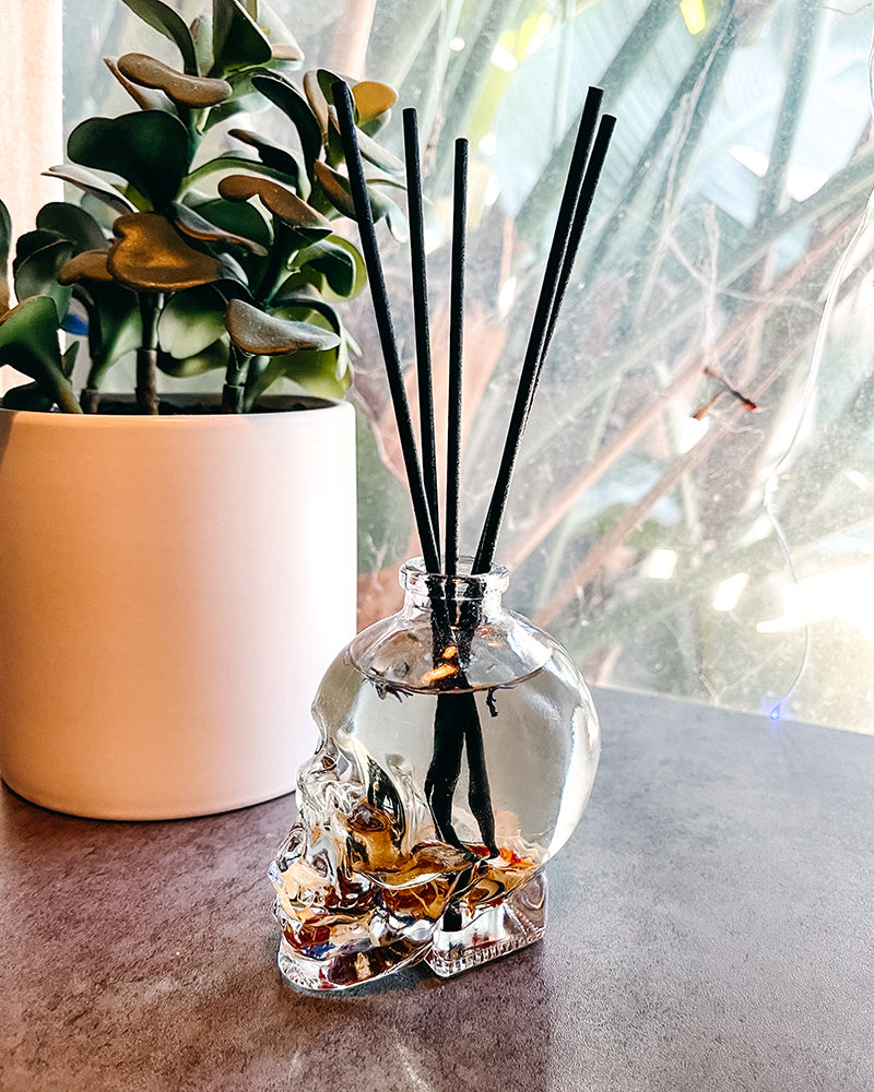 Small Skull Reed Diffuser – ZomethingStrange