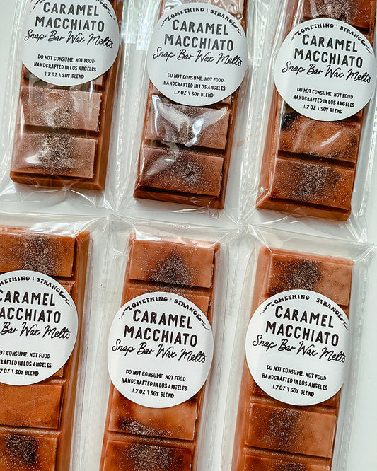 Caramel Macchiato Snap Bar Wax Melt