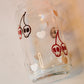 Cherry Skulls • 16 OZ GLASS CUP