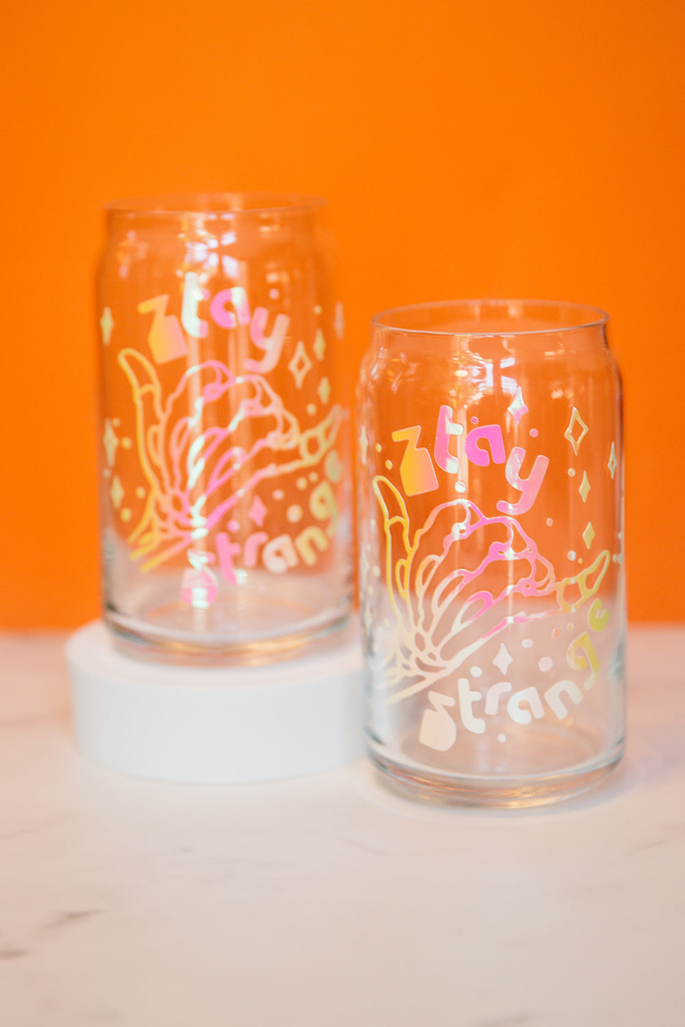 Ztay Strange • 16 OZ GLASS CUP